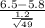 \frac{6.5 - 5.8}{\frac{1.2}{\sqrt{49} } }