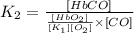 K_2=\frac{[HbCO]}{\frac{[HbO_2]}{[K_1][O_2]}\times [CO]}