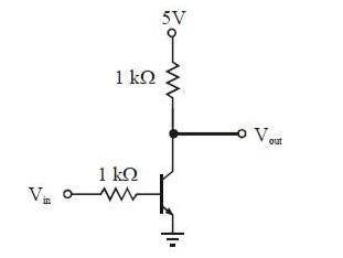 Analyze the following ideal transistor circuit. Can use general rule of thumbs for analyzing transis