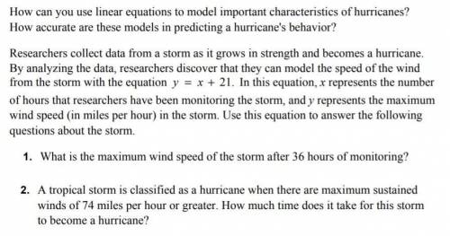 What is the maximum wind speed of the storm after 36 hours of monitoring?