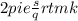 2pie\frac sqrt {m}{k}