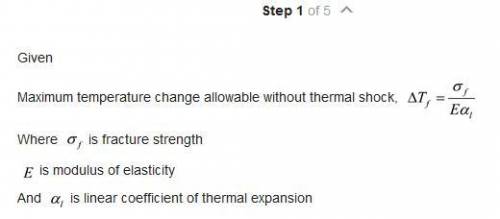 Equation 19.9, for the thermal shock resistance of a material, is valid for relatively low rates of