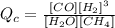 Q_c=\frac{[CO][H_2]^3}{[H_2O][CH_4]}