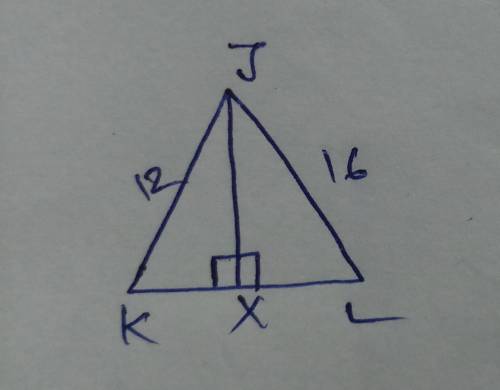 In triangle JKL, the bisector of angle J divides KL into XK with length y + 3 and XL with length 2y.
