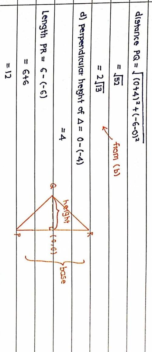 I need explanation for how to do qn(d) where it ask to find the shortest distance. the answer is 6.6