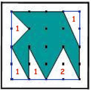 Find the area of the shaded polygons: PLZZ HELPP
