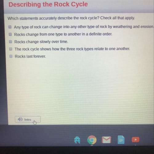 Which statements accurately describe the rock cycle? check all that apply