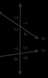 ￼for the diagram shown, which angles are adjacent supplementary angles? ∠1 a