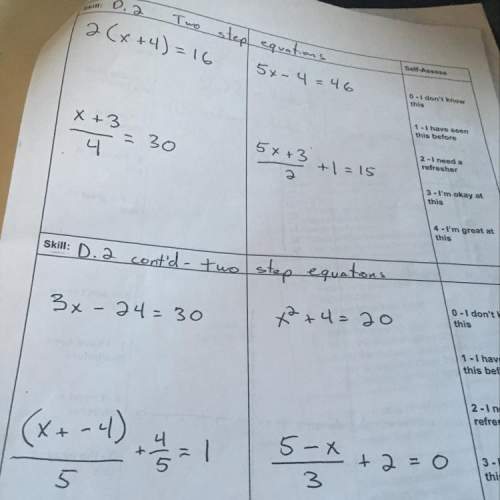 Can someone me with two step equations