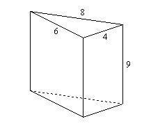 Find the lateral area of each prism. round to the nearest tenth if necessary. select one: a. 162 un