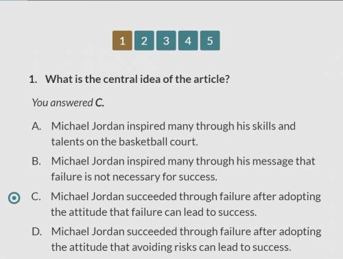 What is a central idea in the artical,micheal jordan: a profile in failure by jeff stibel