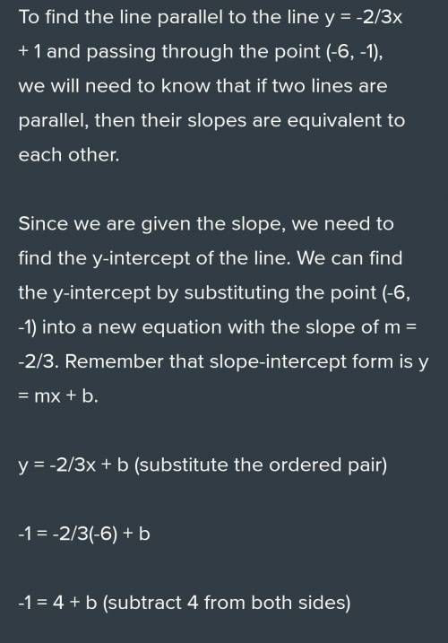 I NEED THE ANSWER ASAP  write a linear equation with the given information passing through point (-6