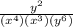 \frac{y^{2} }{(x^4)(x^3)(y^6)}