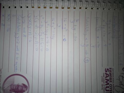 Hence solve for x and y the simultaneous equations: log2x + 2log4y =4 log10( x + y ) =1