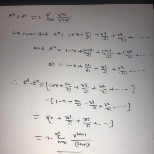 100 Points [Calculus] Finding Power Series. An explanation would be greatly appreciated. See attache