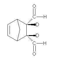 Draw one product structure for the following Diels–Alder reaction. For ONLY the chirality centers wi