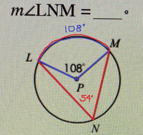 Find the measure of angle LNM