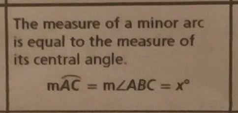 True or false: In naming arcs, ABC is equivalent to AC