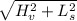 \sqrt{H_v^2 + L_s^2}