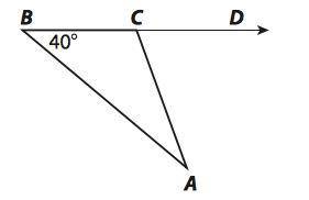 Which is a possible measure of DCA in the triangle below?