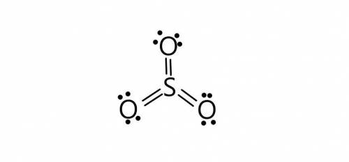 I NEED HELP PLEASE, THANKS! :) Draw the Lewis structure for sulfur trioxide, SO3.