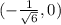 (-\frac{1}{\sqrt{6}},0)