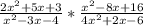 \frac{2x^2+5x+3}{x^2-3x-4}*\frac{x^2-8x+16}{4x^2+2x-6}