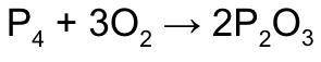 Balance this equation-
_P4 + _02 --> _P203