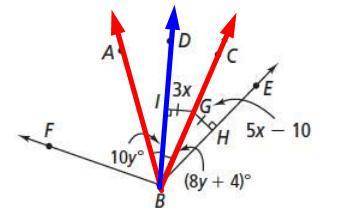 Which ray is a bisector of angle A B C?

Select one:
A. stack B C with rightwards arrow on top
B. st