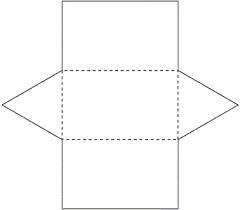 The base of the triangle is 5 inches. The length of the rectangle is 15 inches. The height of the tr