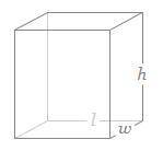 Jasmine found a wooden jewelry box shaped like a right rectangular prism. What is the volume of the