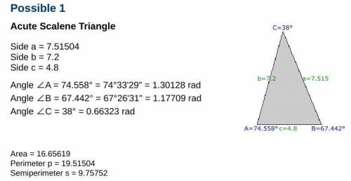 By first calculating the size of angle LMN,

calculate the area of triangle MNL.You must show all yo