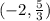 (-2,\frac{5}{3} )