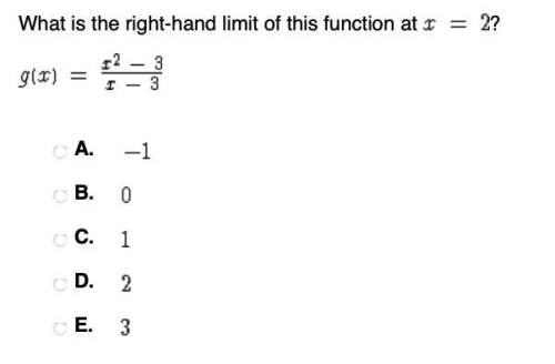 Major  what is the right-hand limit of this function at x=2?