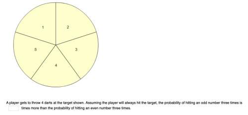 a player gets to throw 4 darts at the target shown. assuming the player will always hit the t