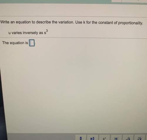 Answer this constant of proportionality question