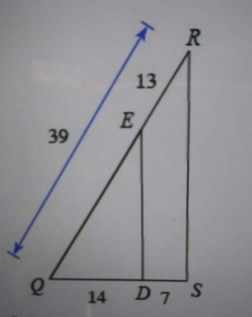 Triangle qed is congruent to triangle qrsa. trueb. false