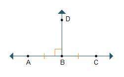 Point b is the midpoint of .  which statements about the figure must be true