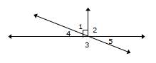 Identify the correct ways to classify ∠1 and ∠4 in the figure shown below.