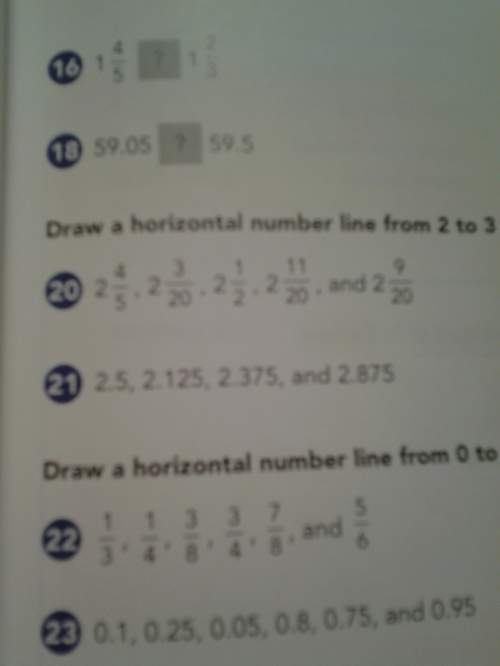 Itook a picture of numbers 20 and 21 because i do not get it says draw a horizontal number line from