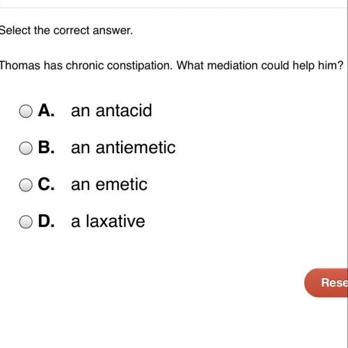 Thomas has chronic constipation. what mediation could him?