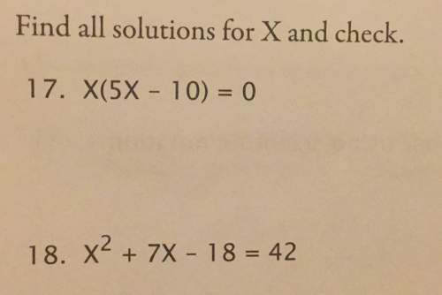 Find all solutions for x and check. (different from the other question i asked earlier) !