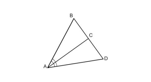 If bc = 6.5, cd = 7.8, and ad = 12.2, find ab to the nearest tenth.