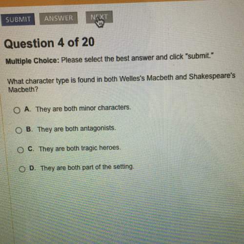 What character type is found in both welles's macbeth and shakespeare's macbeth?