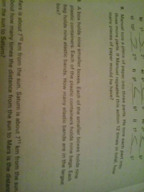 What the answer for number 9 ? ?