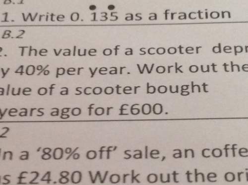 How do you do this question? it's the first one about a reacurring decimal