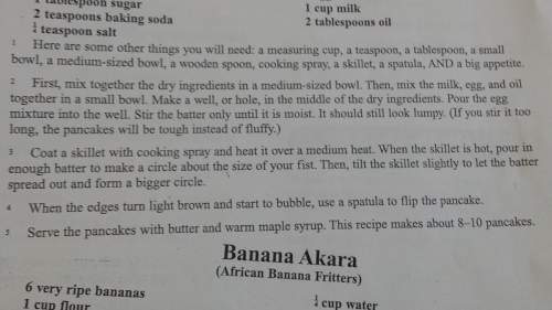What is a wet mixture used in cooking. read paragraph 3