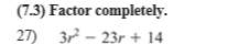 Can someone explain to me how to solve this?