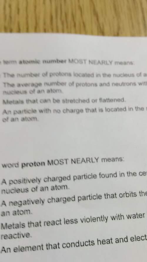 The term atomic number most nearly means