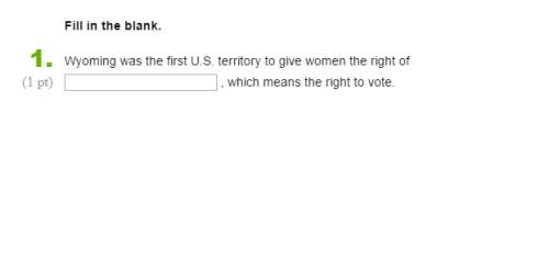 Fill in the blank wyoming was the first u.s. territory to give women the right of  ( what? ) ,